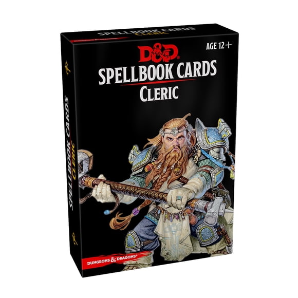 Cartas de Hechizos Clérigo de Wizards of the Coast para Dungeons & Dragons