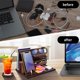 thumbnail image 3 of Estación de acoplamiento para teléfono Workspace Organizer AliveByte Wood, 3 of 7