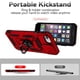 thumbnail image 3 of Estuche GANGXUN para iPhone 7/8, soporte giratorio 360°, estilo mecánico y magnético, 3 of 5