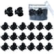 thumbnail image 3 of 48x Pinzas Para La Mandíbula Bonitas Pinzas Para El Pelo Antideslizantes Pequeñas Pinzas Para El Pelo Alfileres Mujeres Niñas Negro, 3 of 5