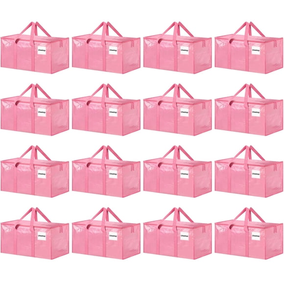 Bolsas de mudanza Ukeetap, extra grandes y resistentes, 24 galones, paquete de 16
