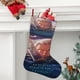 thumbnail image 2 of The Witcher Sirenas de las Profundidades Tema: Calcetines de Navidad, fino lino blanco para colgar en escaleras y chimenea, decoración navideña para el hogar, regalo de Navidad. 45cm × 32cm, 2 of 5