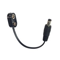 Magideal - Pedal De Efectos De Guitarra De 9 Voltios Cable De Alimentación Pedal De Efectos Fuente De Alimentación De Pedal De Guitarra De Carga Rápida Negativa