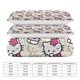 thumbnail image 3 of Hello Kitty 3 Pieces Duvet Cover Set Full Size Super Soft Fade Resistant Microfiber, 3 of 4