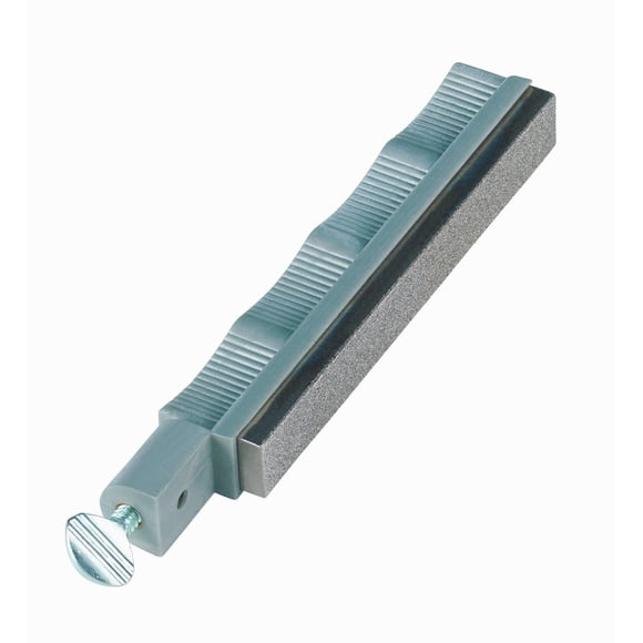 Afilador de cuchillos Lansky de diamante extra grueso con soporte plateado
