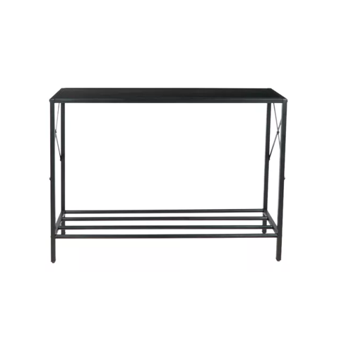 Genérico - Arrimo Tradicional Negro, Metal Mdf