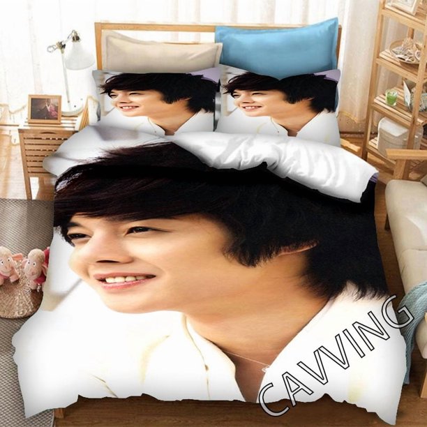 v2333 Bed Sheets Kim Hyun Joong Printed Bedding Set Duvet Covers & Pillow Cases Comforter Quilt Cover (US/EU/AU Sizes) 3-Piece Bedding Set (1 Duvet Cover + 2 Pillow Shams) Bed Sheets ju2333