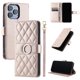 thumbnail image 1 of Funda Acolchada con Anilla y Correa para iPhone 16 Pro Slots para Tarjetas Oro rosa, 1 of 5
