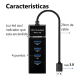 thumbnail image 2 of Hub 4 puertos USB 3.0 JKRTech indicador LED 5Gbps PC, 2 of 3