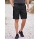 thumbnail image 4 of INSPIRE CHIC Pantalones Cortos de Carga de Camuflaje para Hombre Clásicos con Múltiples Bolsillos para Trabajo al Aire Libre XL Negro, 4 of 5