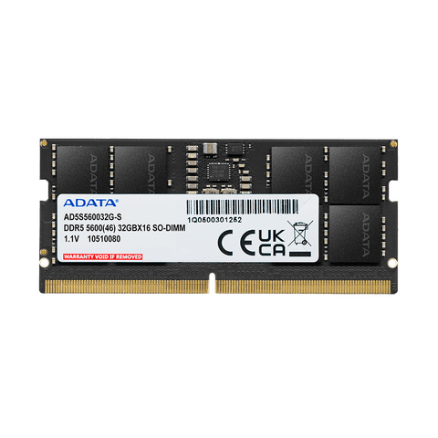 Memoria Ram Para Notebook Adata Ad5S560016G-S, 16Gb Ddr5