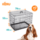 thumbnail image 2 of Canil Para Perros Desarmable 2 Puertas - Jaula Max 40 Kg, 2 of 7