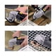 thumbnail image 3 of 40 piezas hojas abrasivas ponceuse múltiples Bosch PSM 160 A PSM 80 A Prio Ventaro Metabo FMS 200 Intec Skil Octo D¨|tail Palm Sander grano m¨|lang¨|, 3 of 5