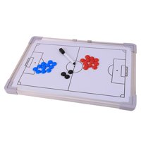 Magideal - Tablero De Entrenamiento De Fútbol Profesional Con Rotulador Fácil De Colgar Equipo Útil Asistente De Enseñanza De Aluminio Tablero De Entrenadores De
