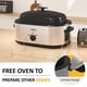thumbnail image 3 of Horno Asador Eléctrico SUNVIVI 24QT con Bandejas para Buffet, 3 of 8