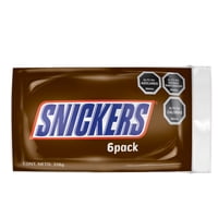 Snickers - Barras De Chocolate Six-Pack 6X48 Gr.