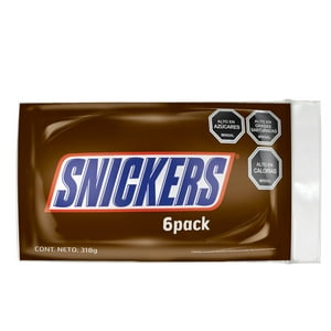 Snickers - Barras De Chocolate Six-Pack 6X48 Gr.