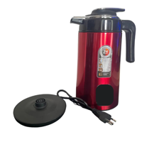 Genérico - Hervidor Eléctrico Y Termo 2 En 1 Ys-510 | Capacidad 2.5L Rojo