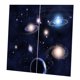 thumbnail image 3 of Cortina Estampada De 2 Paneles, Cortina Con Aislamiento Térmico Galaxy, 3 of 5