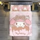 thumbnail image 3 of My Melody Duvet Cover Set 3 Piece Bedding Set Double Sided Printing Decorative Comforter Cover Set, 3 of 5