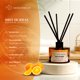 thumbnail image 2 of Difusor De Aroma Mikado Aromatherapy 150ml Varillas Ratan naranja claro, 2 of 4
