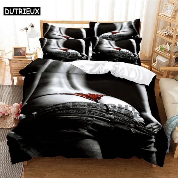 Anime Bedding Set Duvet Cover Set Bedding Digital Printing Bed Linen Bedding Set Fashion Design