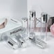 thumbnail image 2 of 10/15/30/50ml Luxury Silver Empty Airless Pump Bottles Mini Portable Vacuum Cosmetic Lotion Treatment Travel Container Dispenser, 2 of 3