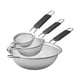 thumbnail image 3 of Tamiz Fino Para Preparación De Alimentos, Cocina, Arroz, 3 Piezas, 3 of 5