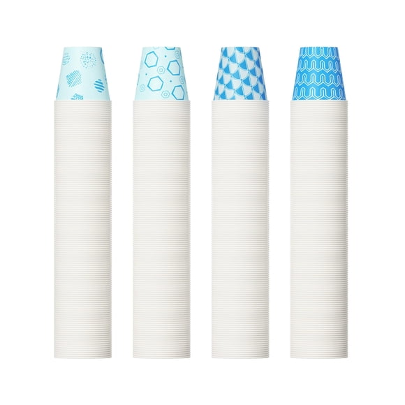 [Vasos de papel] Vasos de baño desechables Jolly Party de 90 ml, paquete de 500