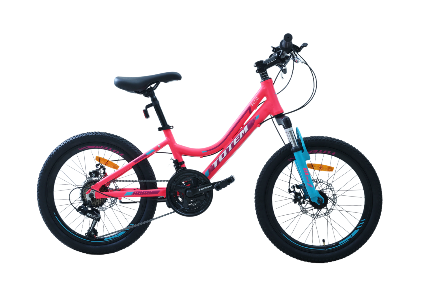 Totem - Bicicleta Mtb Aro 20 Modelo Elise Fucsia
