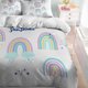 thumbnail image 4 of Purple Unicorn Full Bedding Set for Kids Boys Girls Glitter Galaxy Unicorn Duvet Cover 3 Piece Space Unicorn Comforter Cover, 4 of 5