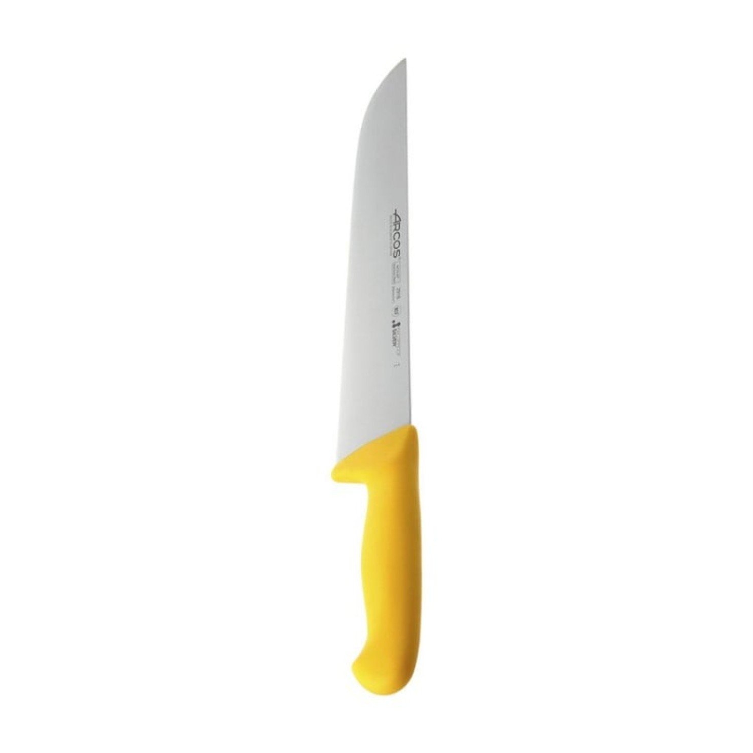 Cuchillo Carnicero Mango Amarillo 25cm Arcos