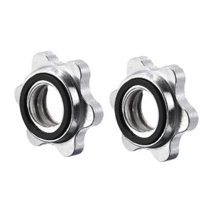 Ioensy - 2X Collares De Barbilla Abrazaderas De Tornillo Con Mancuernas Portátiles Para Fitness Al Aire Libre Al Aire Libre B