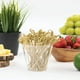 thumbnail image 4 of Palillos de bambú para cócteles, palillos para comida, palillos para dientes, palillos para cócteles, 200 piezas, elegantes para bebidas con brochetas de nudo en bucle para fiestas y aperitivos, 4 of 8