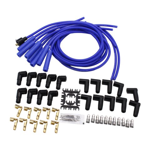 Ioensy - Juego De Cables Para Bujías, Accesorios, Piezas De Repuesto, Resistentes Y Cómodas, Color Azul