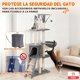 thumbnail image 5 of Rascadores Para Gatos Torre Juguetes 138cm Marengo, 5 of 7