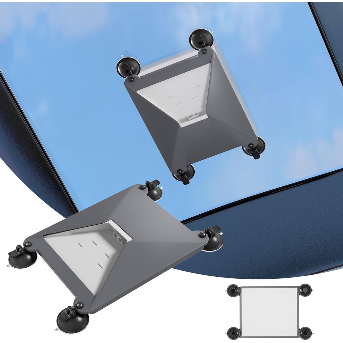 Vyseglobal - Soporte Ventosa Starlink Mini 2en1 Funda Silicona Antideslizante