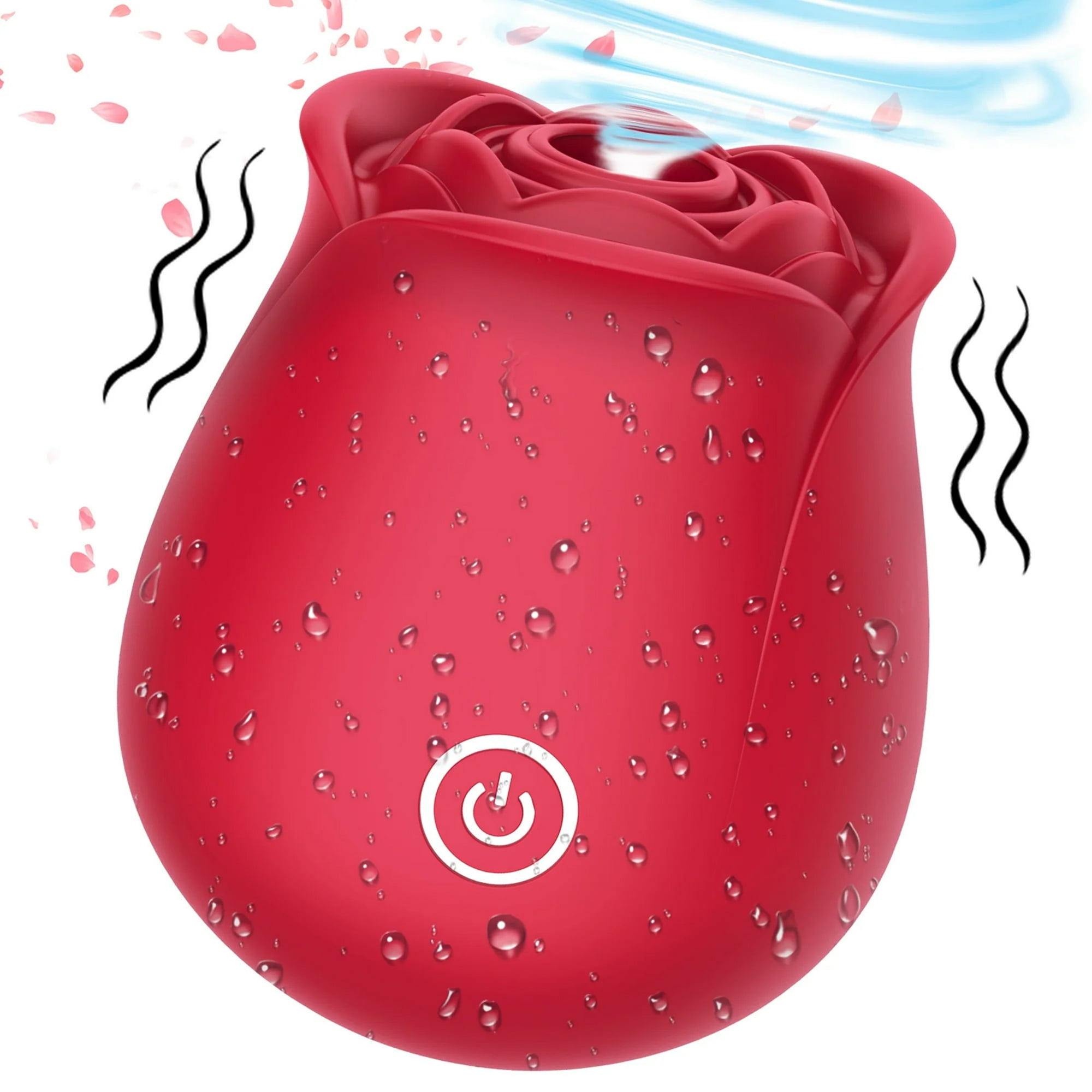 Juguetes rosas, Vibrador de mujer, 10 modos de succión, Vibrador de