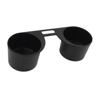 Magideal - Inserto De Portavasos 7H285860130T, Montaje Práctico Negro, Decoración Interior De Coche, Piezas De Consola Central Desmontables A Prueba De Golpes