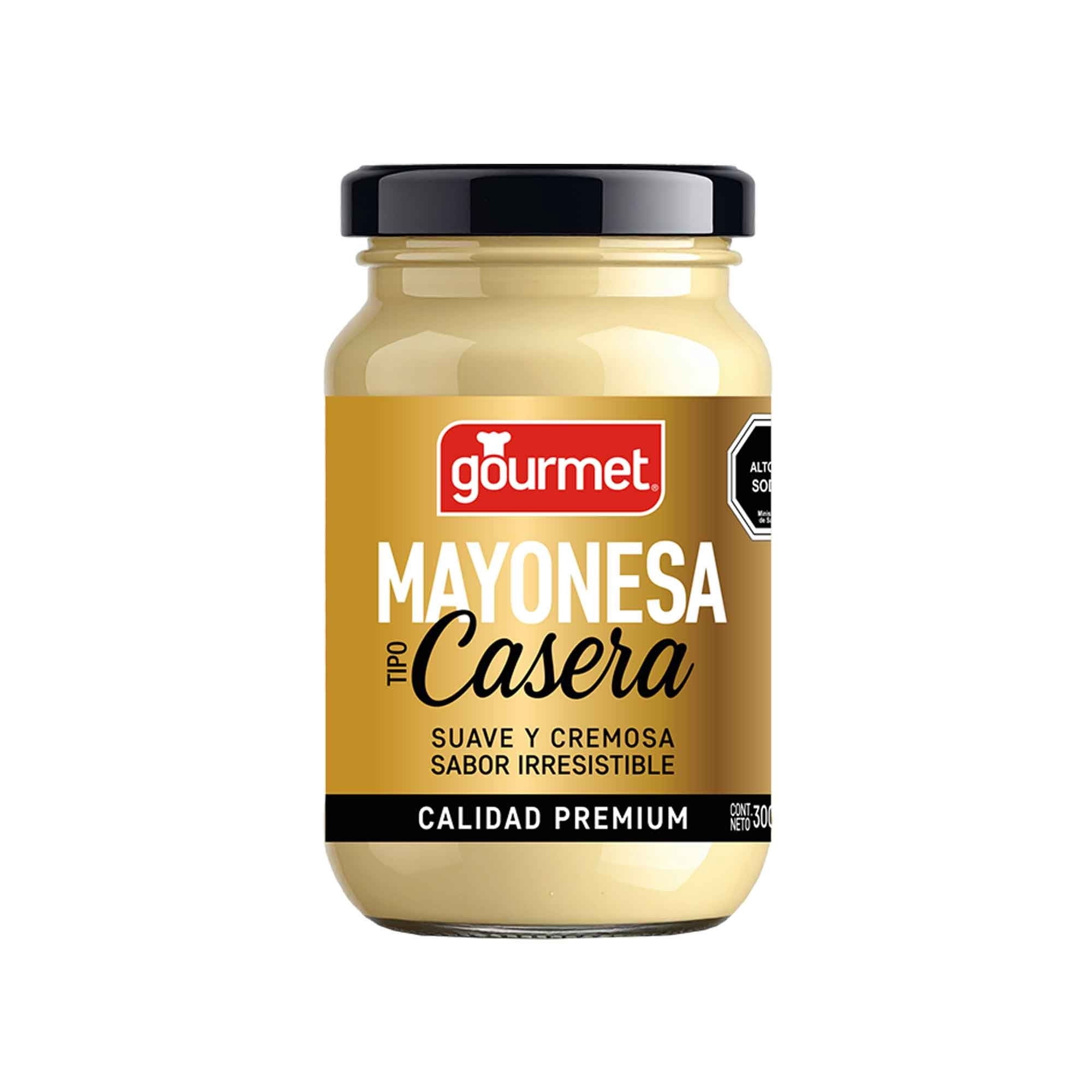 Mayonesa Casera Frasco 300 g Gourmet