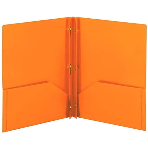 Carpeta de archivo Aurora2018 28x22 cm Naranja de 2 bolsillos