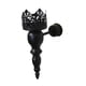 thumbnail image 2 of Candelabro De Pared De Hierro Decorativo Para Baño, Chimenea, Comedor, Color Negro, 2 of 5