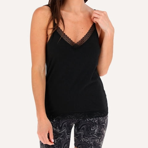 Top Encaje Flores Mujer 32804-2