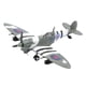 thumbnail image 3 of Modelo De Avión A Escala 1:48, Adorno, Decoración De Escritorio, Coleccionables, Juego De Construcción De Luchador, Gris, 3 of 4