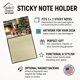 thumbnail image 3 of Porta notas adhesivas Caroline's Treasures Bullmastiff Christmas, 3 of 7