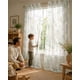 thumbnail image 1 of Cortina Visillo Translúcida con Estampado Floral para Living y Dormitorio, 1 of 8