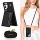 thumbnail image 1 of Crossbody Wallet Case Case For Samsung Galaxy S23 S22 Plus Note 20 Ultra With Card Slot Holder, Magnetic Flip Folio Purse Case, PU Leather Zipper Handbag With Detachable Lanyard Strap, 1 of 3