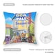 thumbnail image 5 of Cachorros Amigos Fundas de almohada de terciopelo con tema, regalos de funda de almohada, decoración para el hogar, cojín de lanzar, regalo de cumpleaños para fans y parejas.66*66cm., 5 of 6