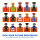 thumbnail image 4 of Juego De Figuras Magnéticas Large Community 15 Piezas, 4 of 7