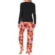 thumbnail image 3 of Conjuntos de Pijamas a Juego de Halloween para la Familia INSPIRE CHIC Estampado de Calabaza Lindo Manga Larga Top y Pantalones Ropa de Descanso 2XL Naranja ["Hombres"], 3 of 5
